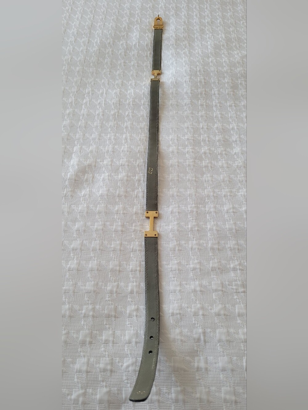 Whale Croc Embossed Belt - Picture 11 of 16